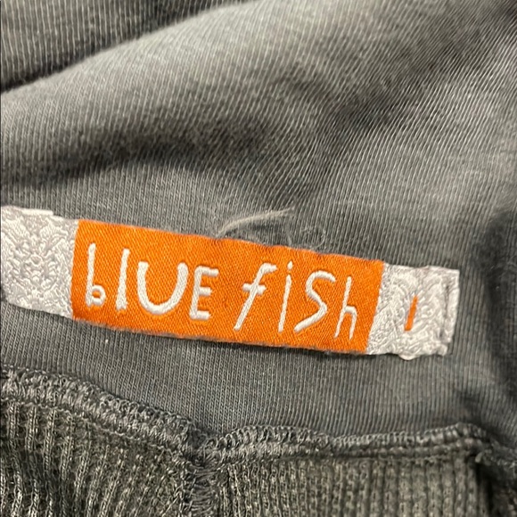 Blue Fish Floral Patterned Skirt in Blue and Black - Picture 4 of 8